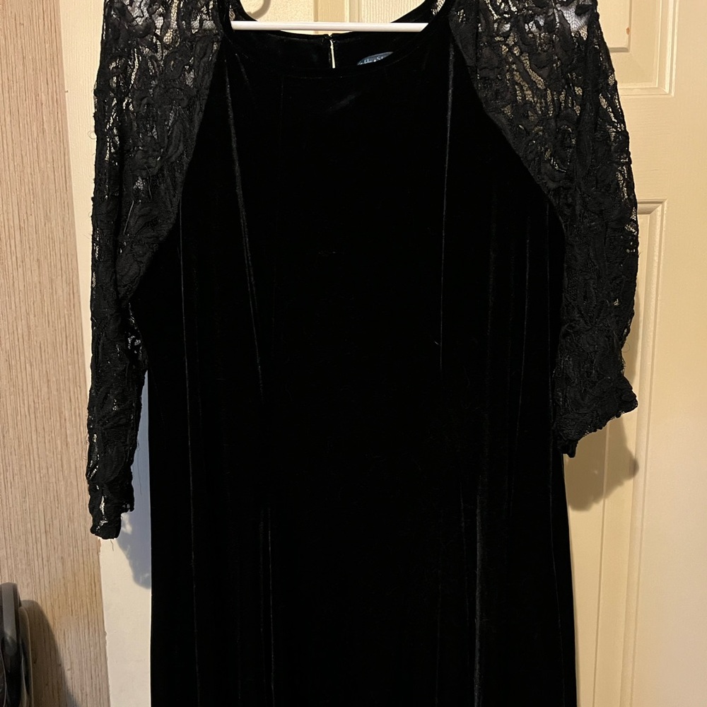 Gabby skye velvet dress 14